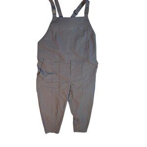 Lululemon Womens Twill Woven Overalls Pride Traverse Grey Size 10